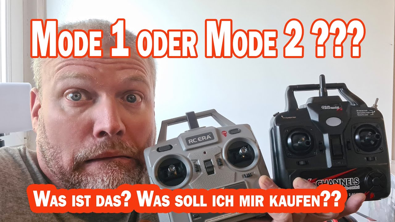 Was ist Mode 1 oder Mode 2 bei einer Fernsteuerung? - Welches Modell soll ich kaufen?