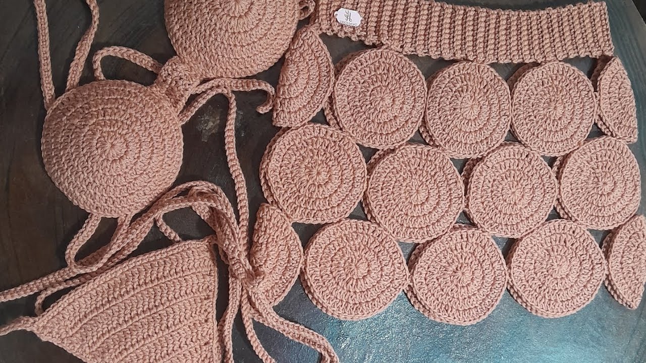 Saída de Praia  Fio 4 /Demonstração de 3 Saídas de Praia em Crochê | Medidas, Peso e Valores