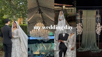 Our wedding day 🤍