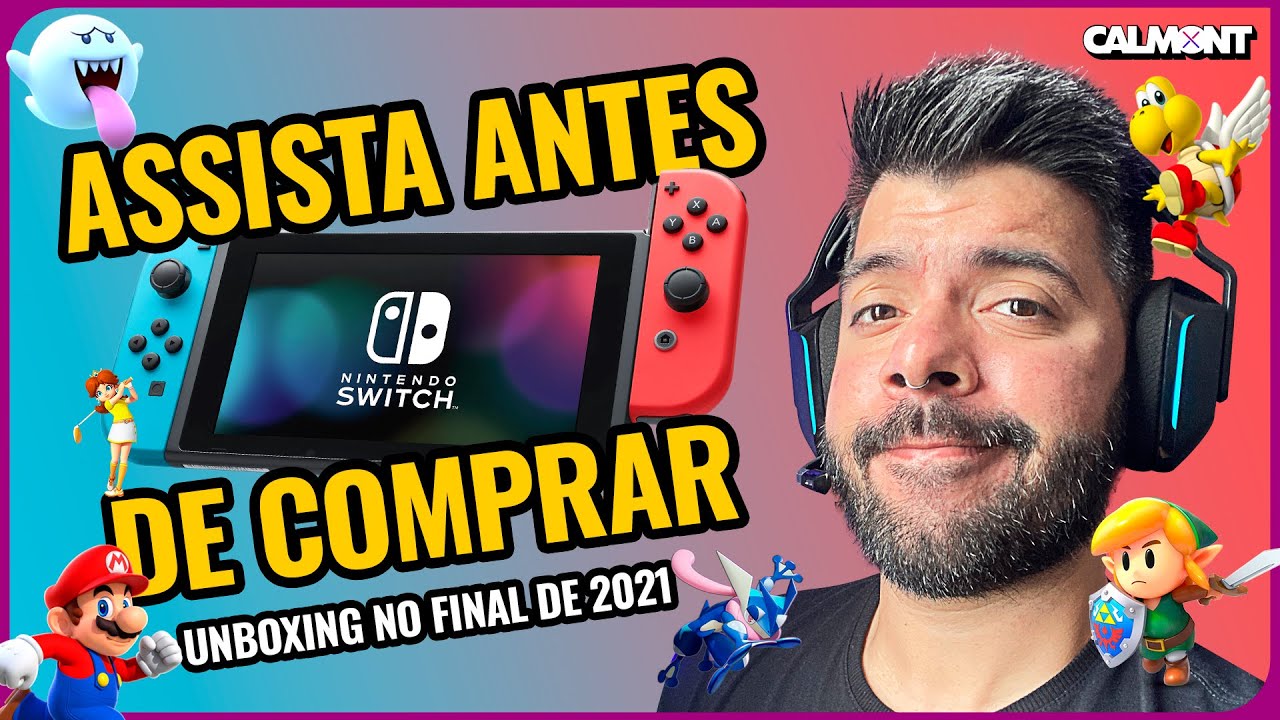 O NOVO NINTENDO SWITCH VALE A PENA EM 2021? - YouTube