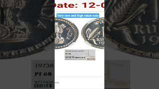 1973 proof set one rupee coins present values #coinvalues #Republicindiacoins #indiancoins