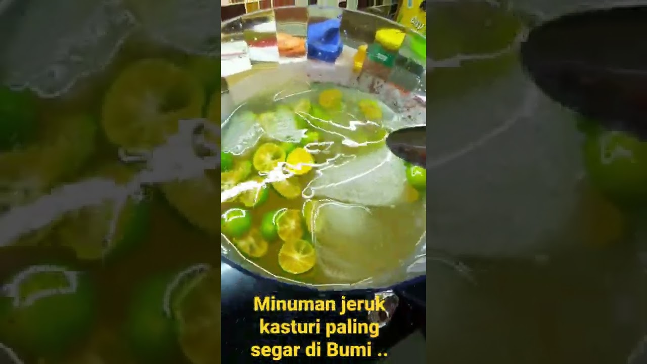 minuman jeruk kasturi...saling subscribe yukk ...