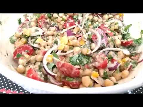 Chickpea Salad with Tuna