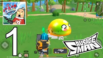 Sausage Man – Gameplay Walkthrough Part 1 - 6 Kills (iOS, Android)