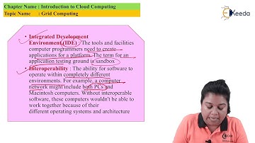Grid Computing - Introduction to Cloud Computing - Cloud Computing and Services