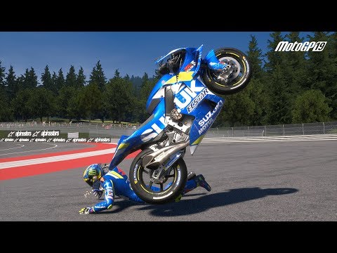 MotoGP 19 - Crash Compilation #2 (PC HD) [1080p60FPS]