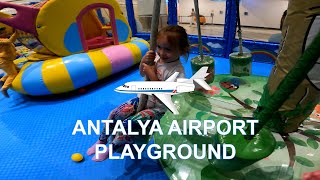 Antalya Airport Turkey - Kids Playground, Playing - Episode 7 #Antalya #Turkey #departure screenshot 2