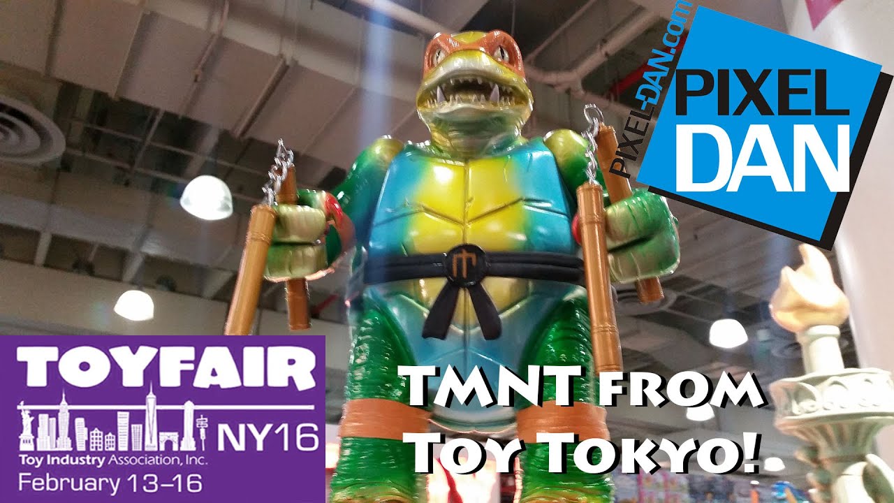Toy Tokyo Teenage Mutant Ninja Turtles Vinyl Figures at Toy Fair
