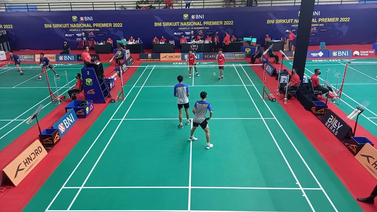 QF GPA | Moses Andar/(3] M Hazeral M VS Digo Saputra [6]/Risqi D Anggoro | BNI SIRNAS PREMIER 2022