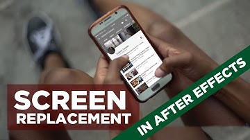 VFX Screen Replacement - Quick After Effects Tutorial