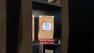 Garrett’s Brown Bag Beef Jerky! Albuquerque, New Mexico!