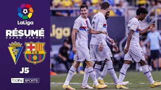 Résumé : Dans un climat pesant, le Barça s'impose 4-0 à Cadix