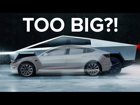 Is The Tesla Cybertruck Too Big? + Tesla Roadster & Semi Updates