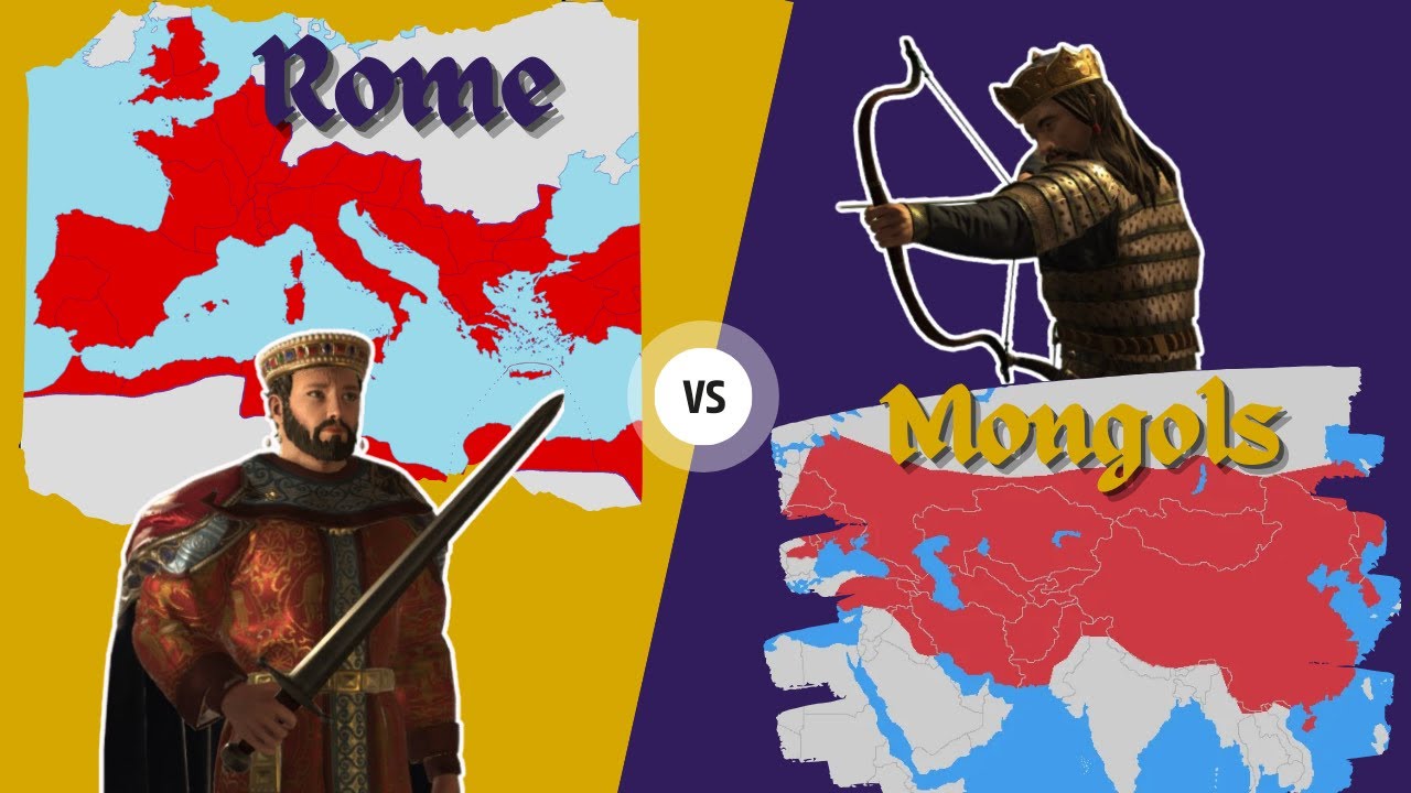 Immortal Imperator vs Immortal Great Khan Crusader Kings 3 Time lapse