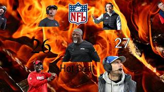 NFL 2026 Coaches on the hot seat