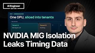 YouTube thumbnail: Your GPU Neighbor Can Hear Your Model — Branislav Brzak, Stealthium