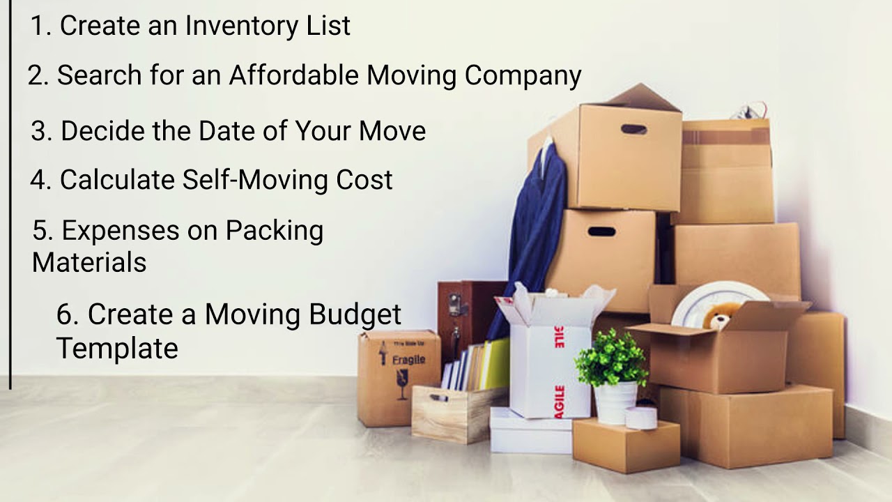 Steps for Creating A Realistic Moving Budget