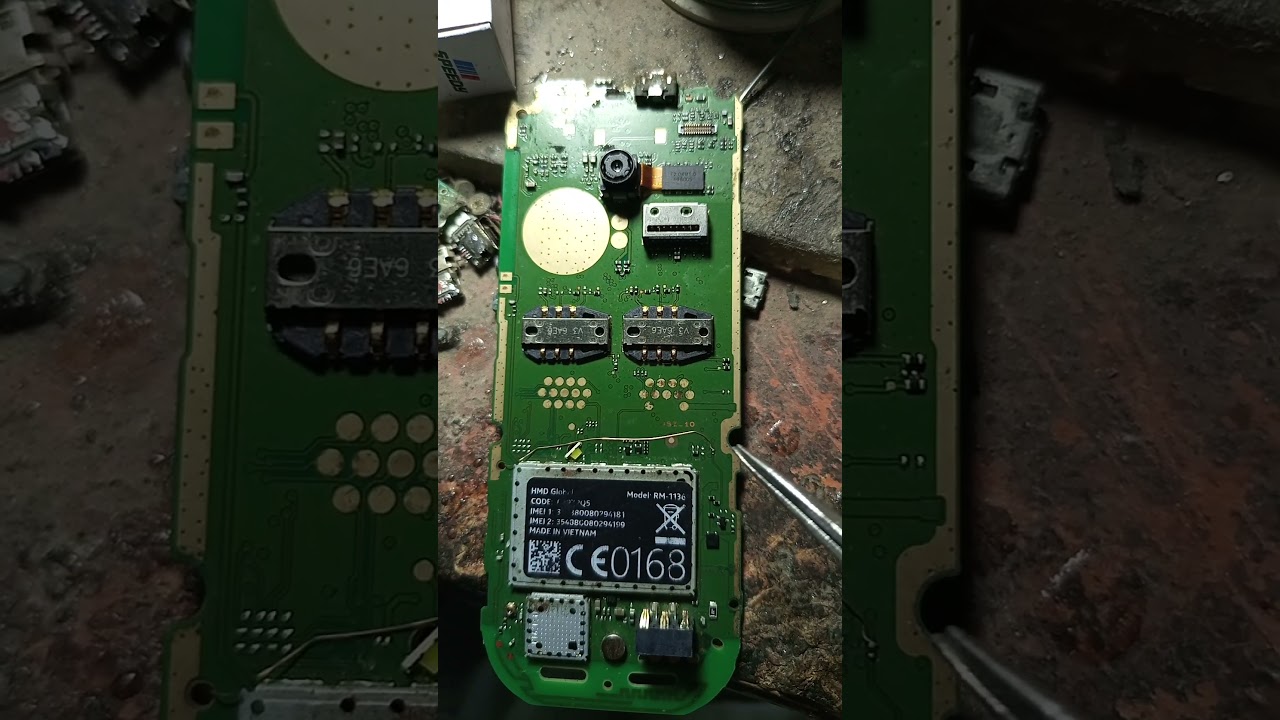 Nokia rm 1136 power button solution 