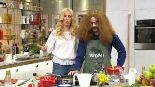 The Food Emperor visar var skåpet ska stå - Nyhetsmorgon (TV4)