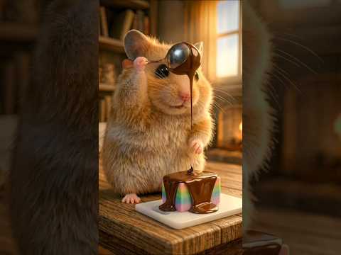 Hamster Playing with Slime,  Sand, Colorful Objects, Pastel Soap, Asmr Oddly Satisfying videos