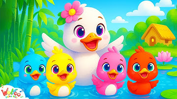 Một Con Vịt - Chú Vịt Con Lông Vàng 🐥 Nhạc Thiếu Nhi Hoạt Hình 4K Vui Nhộn 2025
