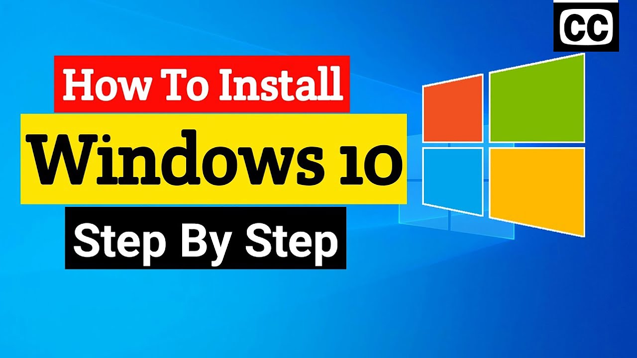 How To Install Windows 10 Step By Step In Marathi | Windows 10 ...
