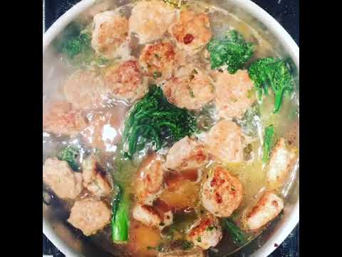 Ginger Chicken Meatballs