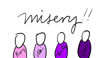 【MISERY】loves company, and the company is us