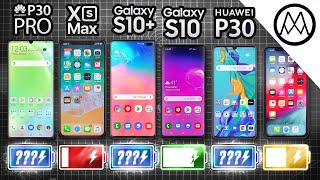 Тест разряда батареи Huawei P30 Pro против iPhone XS Max / Samsung S10 Plus