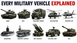 Every Military Vehicle Explained In 7 Minutes