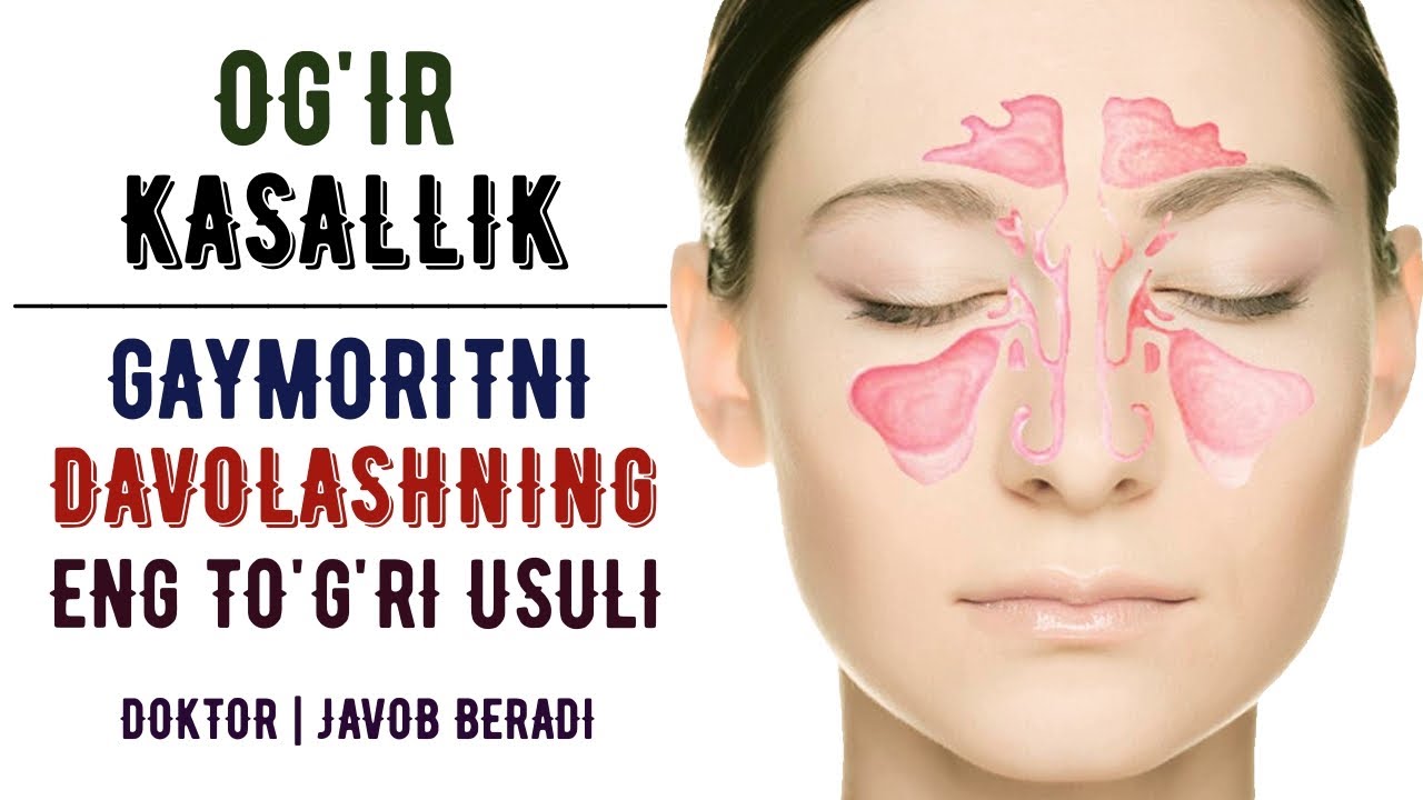 Gaymoritni uy sharoitida davolash va oldini olish yo'llari (1-qism) (murojaat uchun 970231545 )