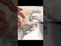 芸大美大受験　手をリアルに描く　Pencildrawing hands