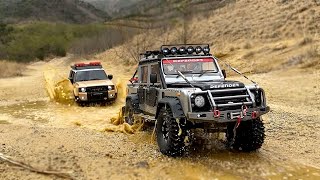 TRAXXAS TRX-4 | DEFENDER PICKUP D110 | 2024 NEW LC 250 | 1/10 Scale RC Car Off-road | ASMR