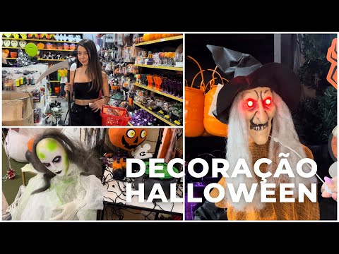 DECORAÇÃO DE HALLOWEEN + ESTUDO🔥