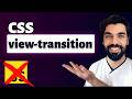 @view-transition: وداعاً للجافا سكريبت المعقدة في أنميشن الصفحات! 🚀