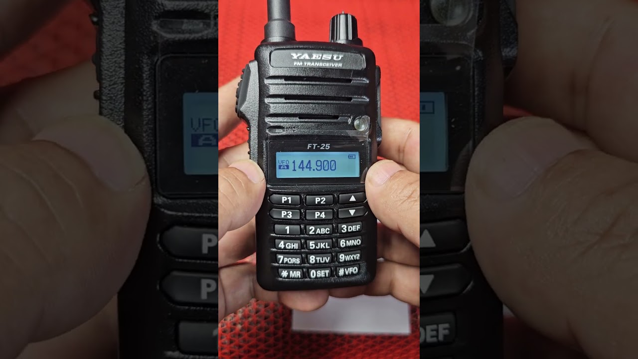 วิธีตั้งค่ารีพีทเตอร์ Duplex  Yaesu FT25