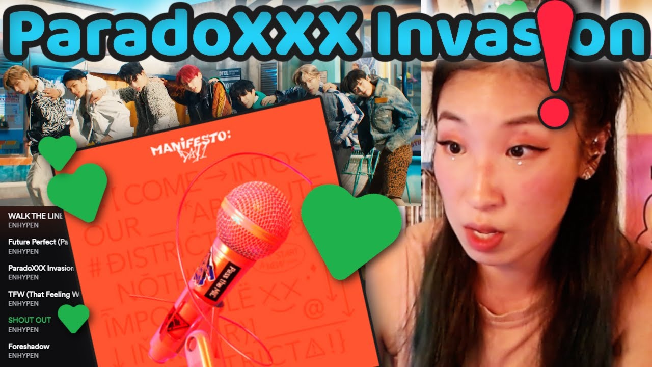 ENHYPEN MANIFESTO : DAY 1 📀 FIRST LISTEN + ParadoXXX Invasion & W̶A̶L̶K̶ ̶T̶H̶E̶ ̶L̶I̶N̶E̶ REACTION