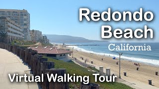 Redondo Beach, California - Walking Tour | ASMR | No Comment | Satisfying |Treadmill Workout Scenery