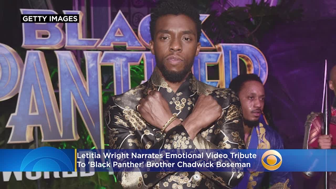 Letitia Wright Narrates Emotional Video Tribute To 'Black Panther' Brother Chadwick Boseman