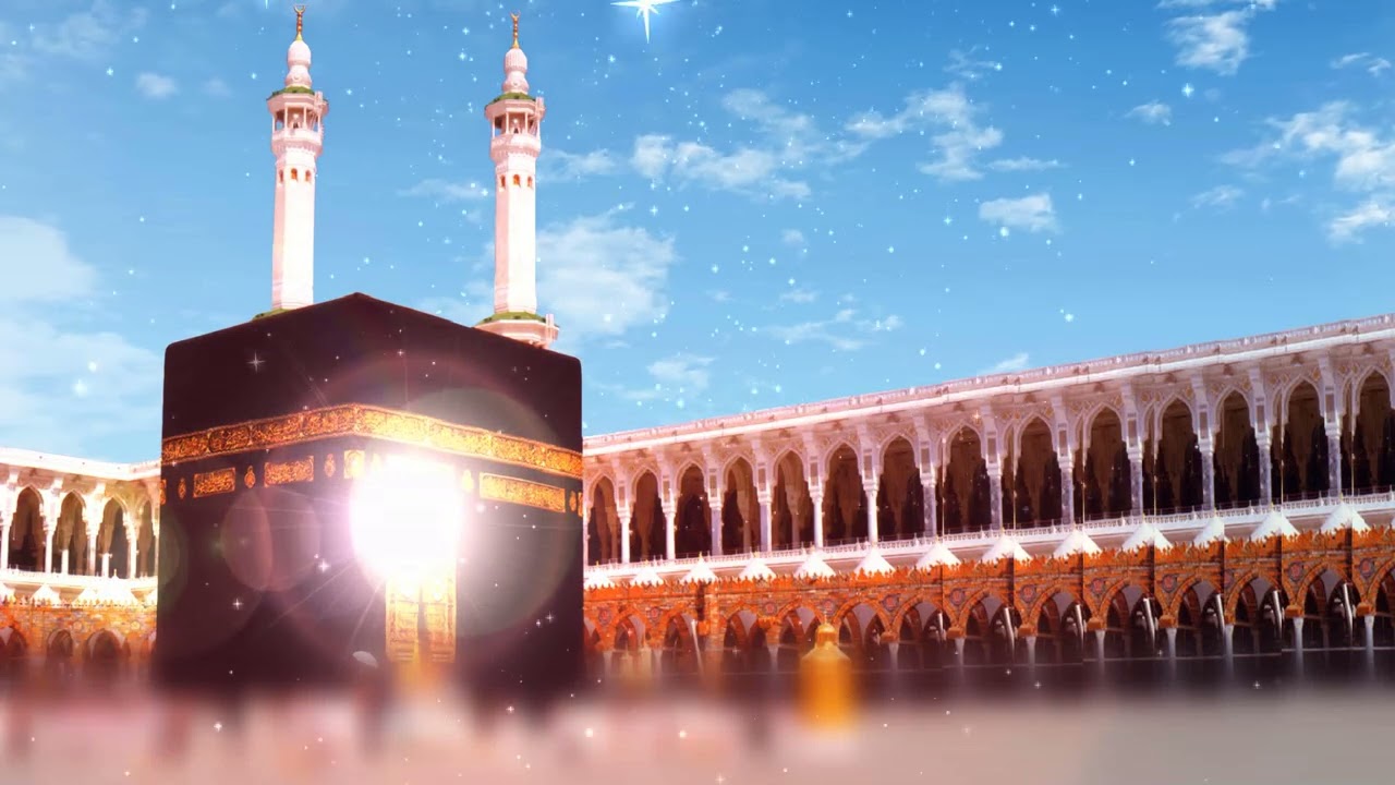 Beautiful Islamic Background Video, Free Islamic tv Studio Background