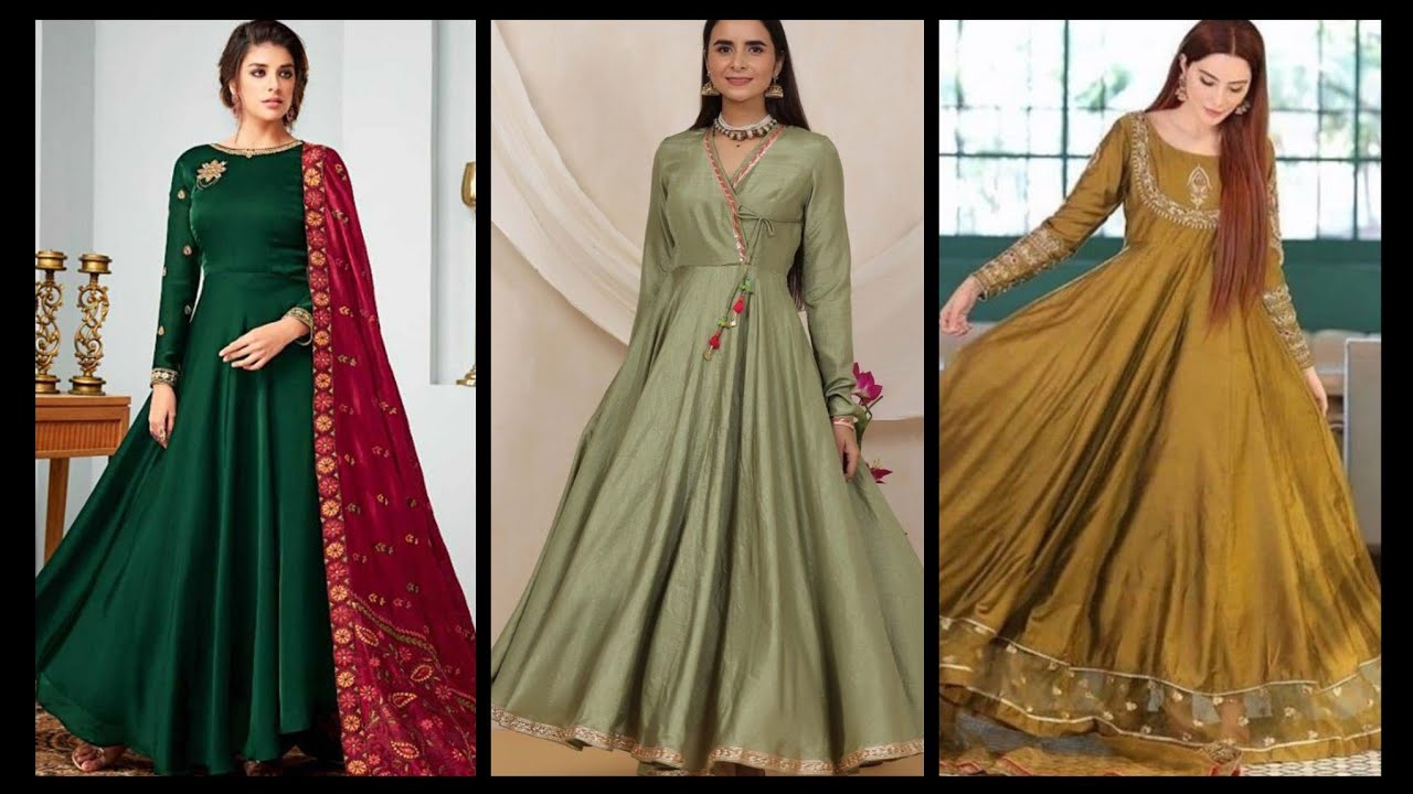 New Designer Tabby Organza Silk Gown Pant With Dupatta at Rs.1099/Piece in  surat offer by Royal Export