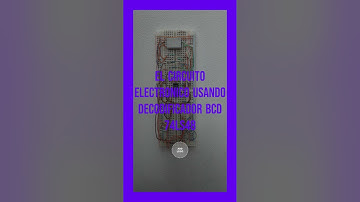CIRCUITO DE COMPUERTAS LOGICAS VS DECODIFICADOR BCD DISPLAY 7 SEGMENTOS
