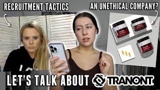 LET'S TALK ABOUT TRANONT! AN UNETHICAL COMPANY?
