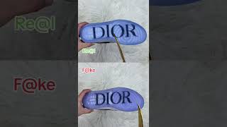 Air Jordan 1 x Dior Real vs Fake,Can you see the difference?#short #sneakerhead #unboxing #getmyplug