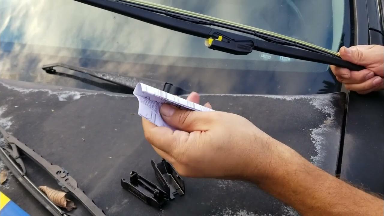 How to replace windshield wipers on a Honda Pilot YouTube