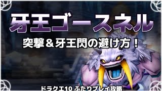 Dqx 牙王ゴースネル 牙王閃 突撃の避け方 Youtube
