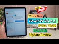 iPadOS 26.4.1 Released | What's New in iPad 11thGen