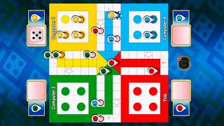 ludo king👑 4 players | Ludo gameplay in 4 players  Ludogameplay | Ludo | Ludoking 🎲