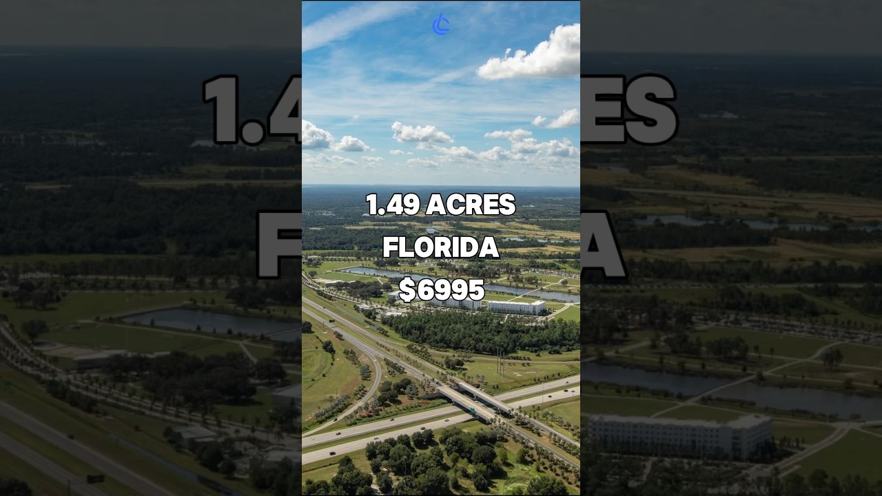 1.49 Acres with road access for Sale in Polk City, Florida for $6,995. Taxes are under $3/month