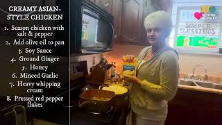 Beyond The Pulpit S002E004 Bending But Not Breaking / Recipe For Creamy Asian-Style Chicken